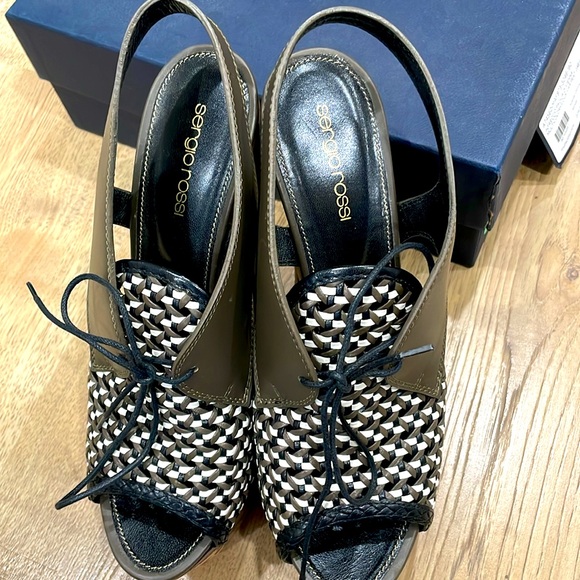 Exquisite Sergio Rossi Scarpe Donna Sandal | Size 40 - Picture 3 of 8